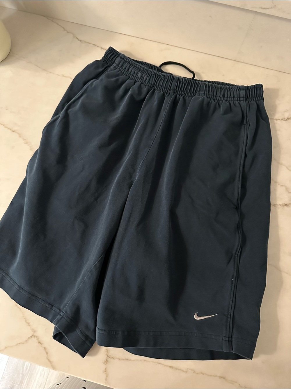 Nike Men's Dark Blue Athletic Shorts